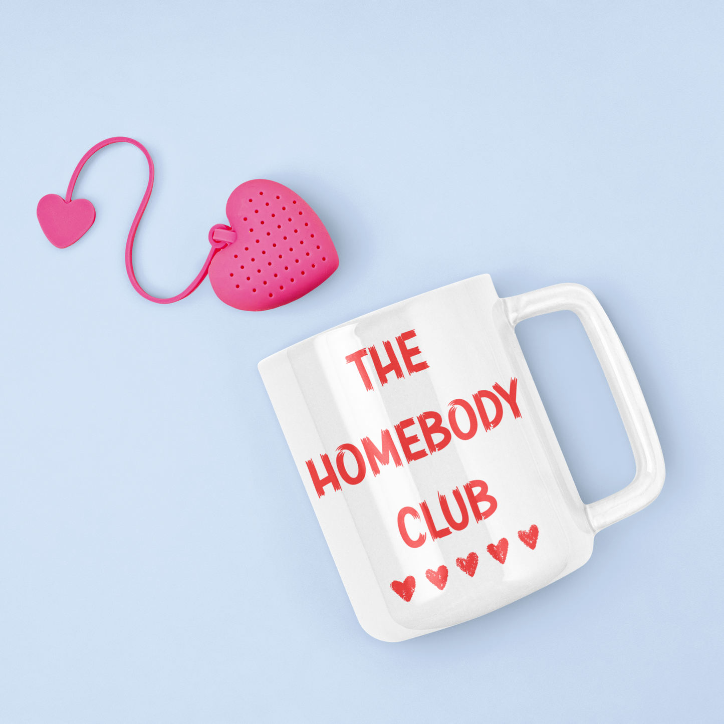The Homebody Club Coffee Mug — Funny Cozy Ceramic Mug (11oz & 15oz)