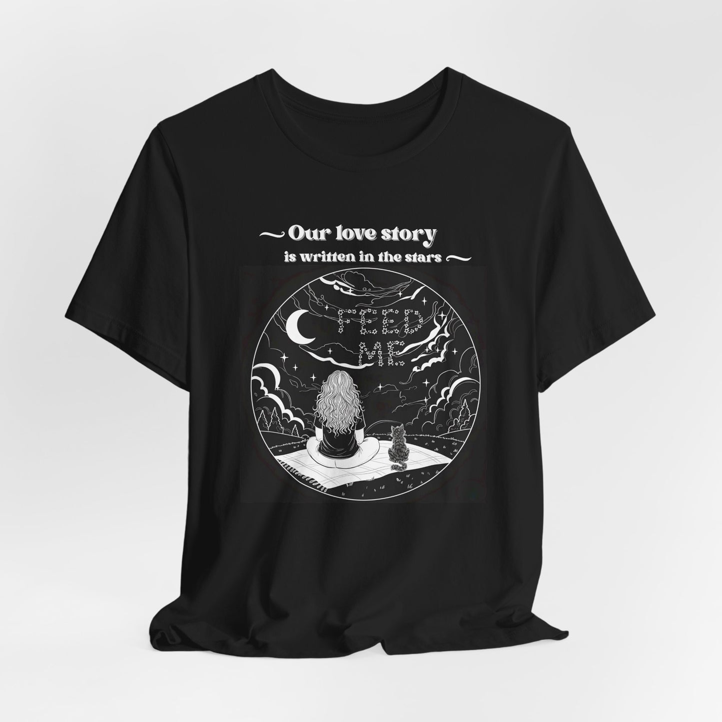 Our Love Story Cat Mom T-Shirt - For the Cat Mom Who Understands - Cat Lady