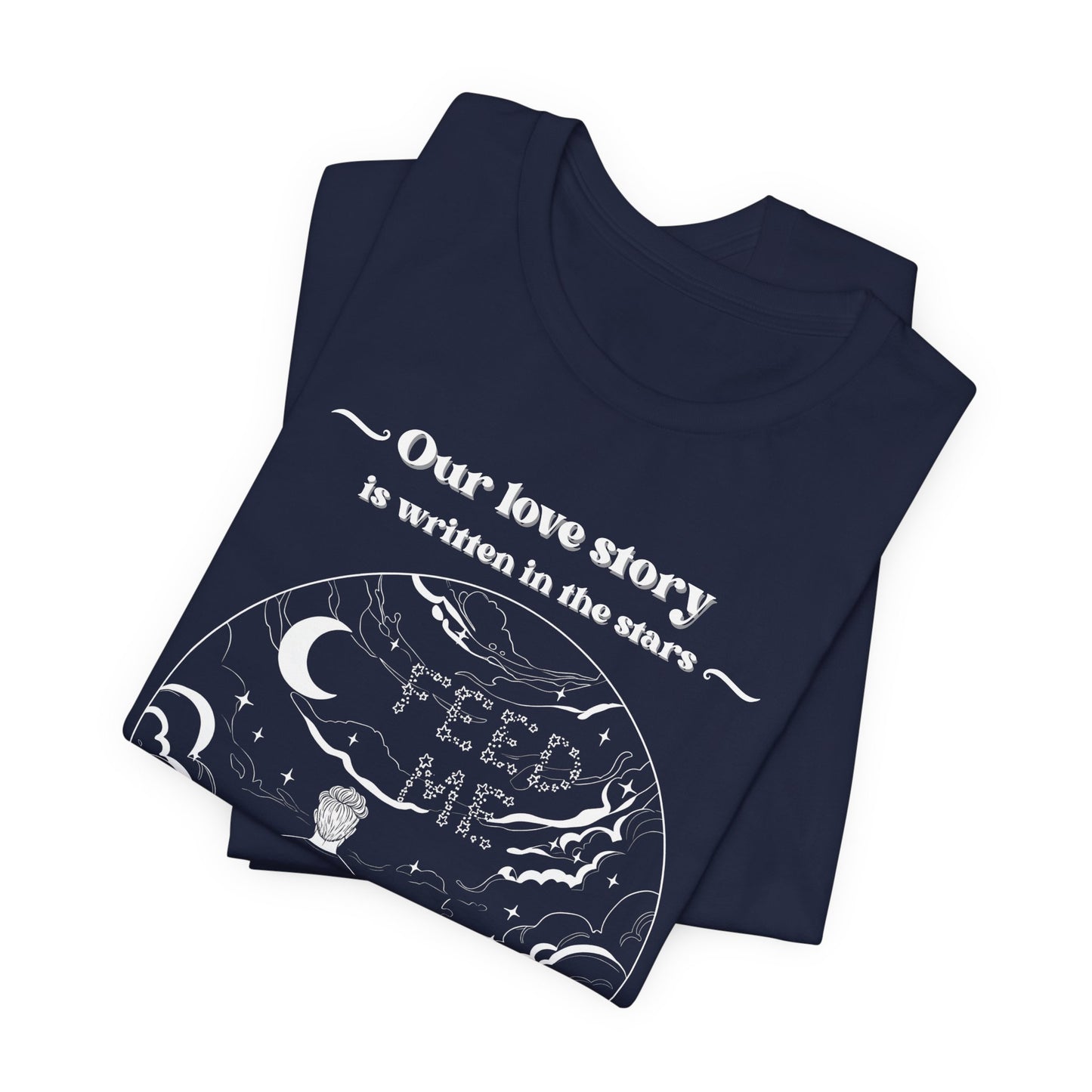 Our Love Story Cat Dad T-Shirt - For the Cat Dad Who Gets It (Unisex T-shirt)