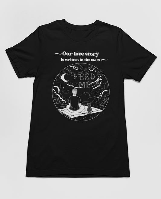 Our Love Story Cat Dad T-Shirt - For the Cat Dad Who Gets It (Unisex T-shirt)
