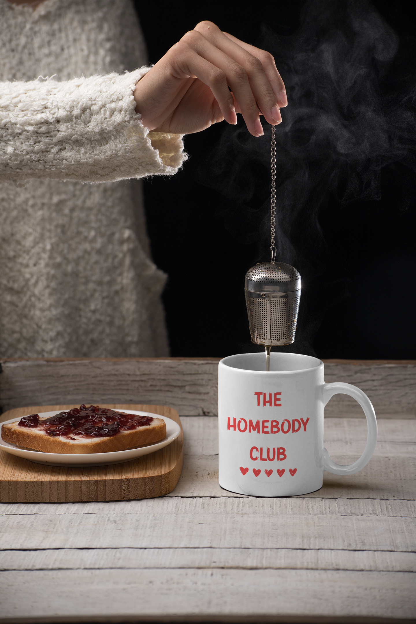 The Homebody Club Coffee Mug — Funny Cozy Ceramic Mug (11oz & 15oz)